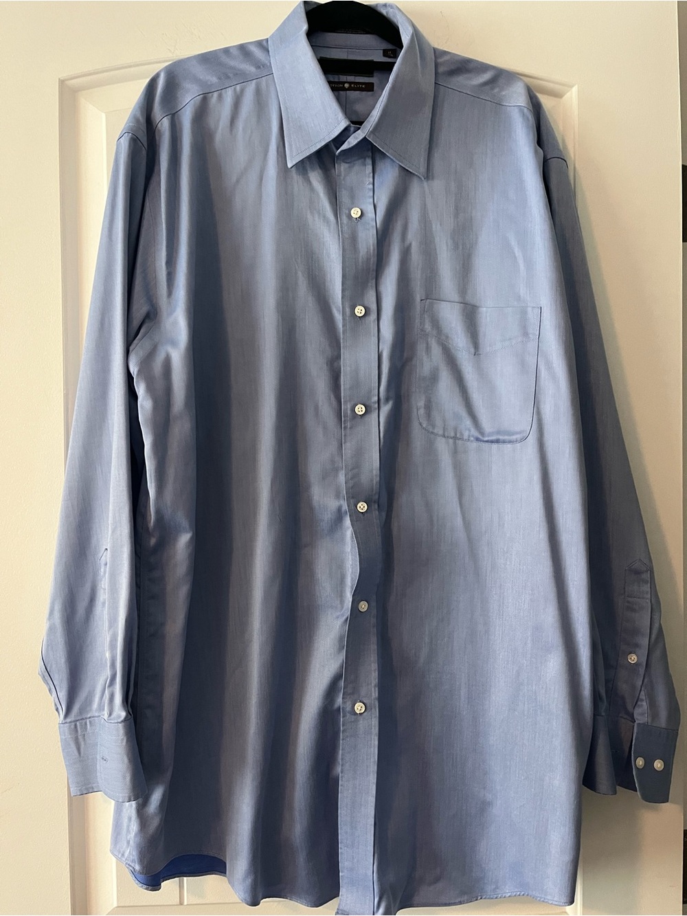 Joseph Abboud Light Blue Men's Dress Shirt - Point Collar